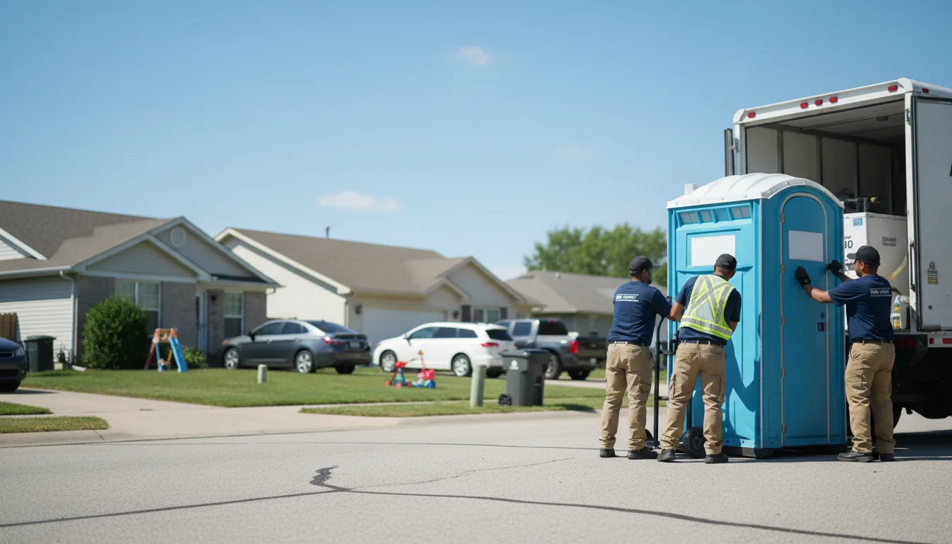 Standard Porta Potty Rentals in Congerville, IL near me